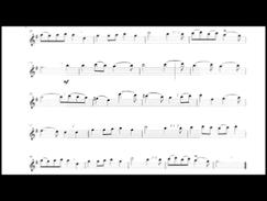 М.Шарпантье Прелюдия - минусовка и ноты для саксофона-альта