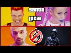 Санта Лючия Quest Pistols клип без музыки. Music Videos