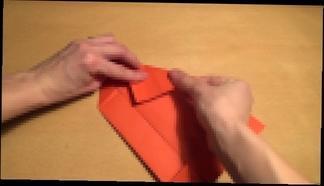 Конверт оригами из бумаги схема сборки