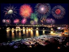 2017 Fireworks: Pattaya, Thailand New Year Fireworks