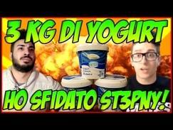 HO SFIDATO STEPNY 3 KG DI YOGURT | Broder VS St3p