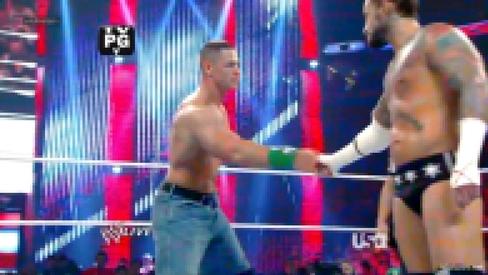 СМ Панк vs. Джон Сина, WWE RAW 1000