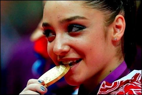 Алия Мустафина принесла России олимпийское золото в