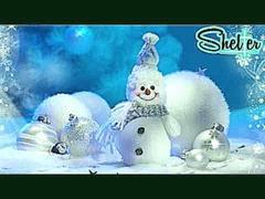 Снежинка - Новый год (детские христианские рождественские